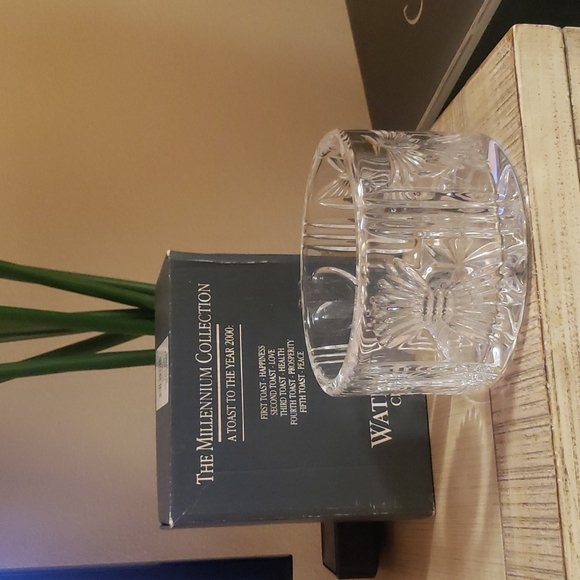 Crystal Wine Bottle coaster 🌟NIB 🌟 Waterford Millennium edition - Picture 3 of 9